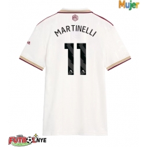 Camiseta Arsenal Gabriel Martinelli #11 Tercera Equipación para mujer 2025-26 manga corta